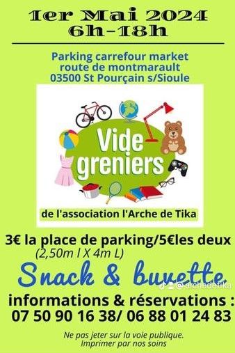 Vide greniers de l’Arche de Tika