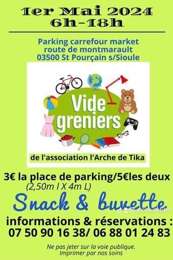 Vide greniers de l’Arche de Tika