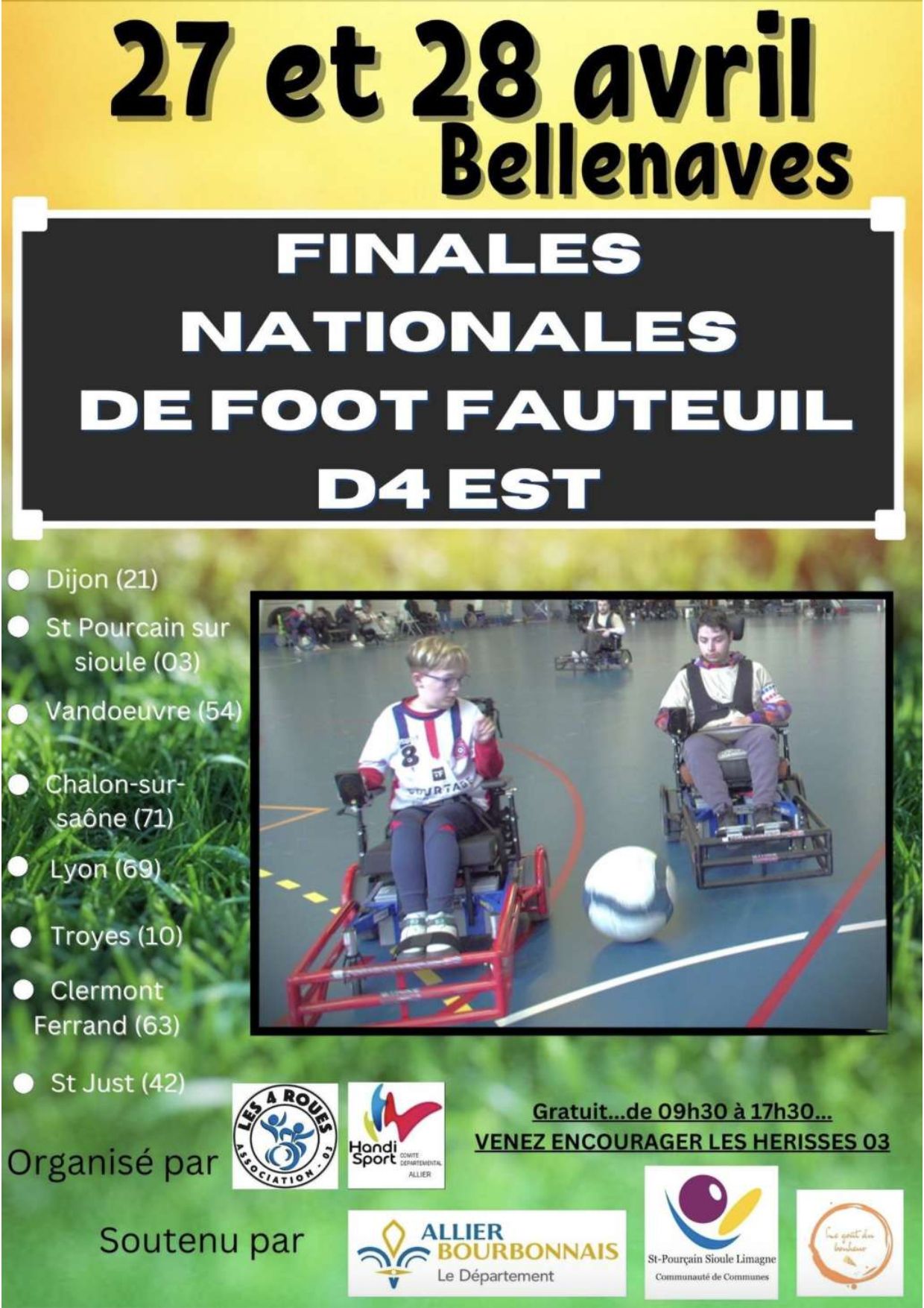 Finales nationales de foot fauteuil