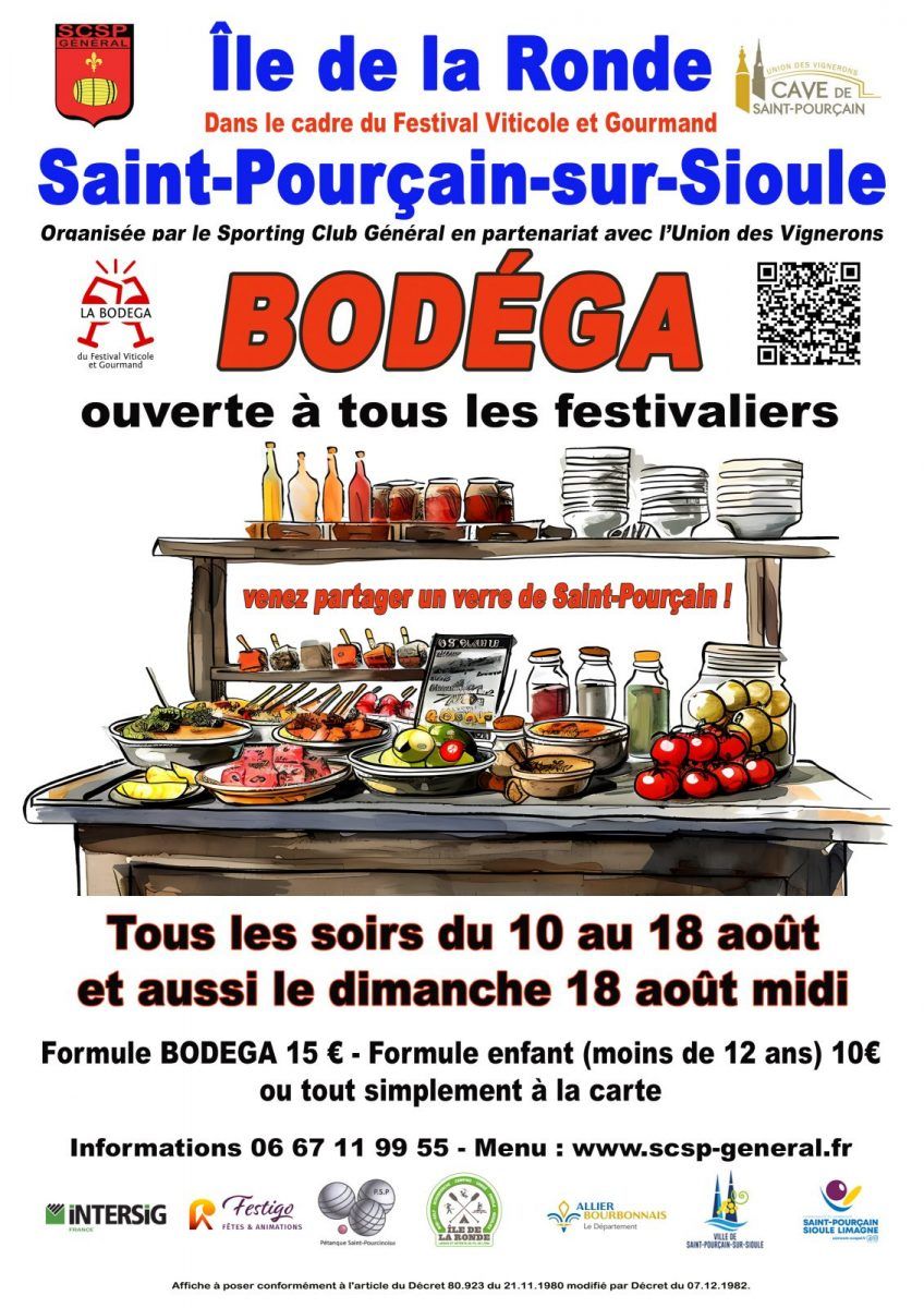 Bodéga du Festival Viticole et Gourmand 2024