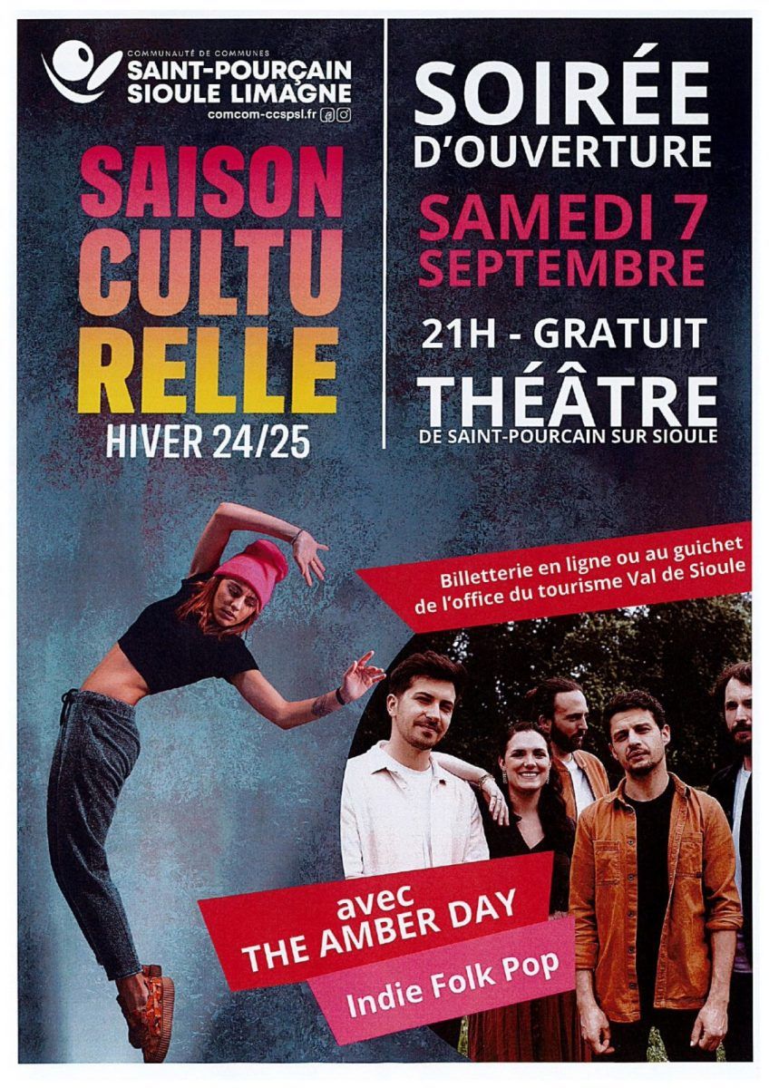 Soirée d’ouverture de la saison culturelle hiver 2024/2025