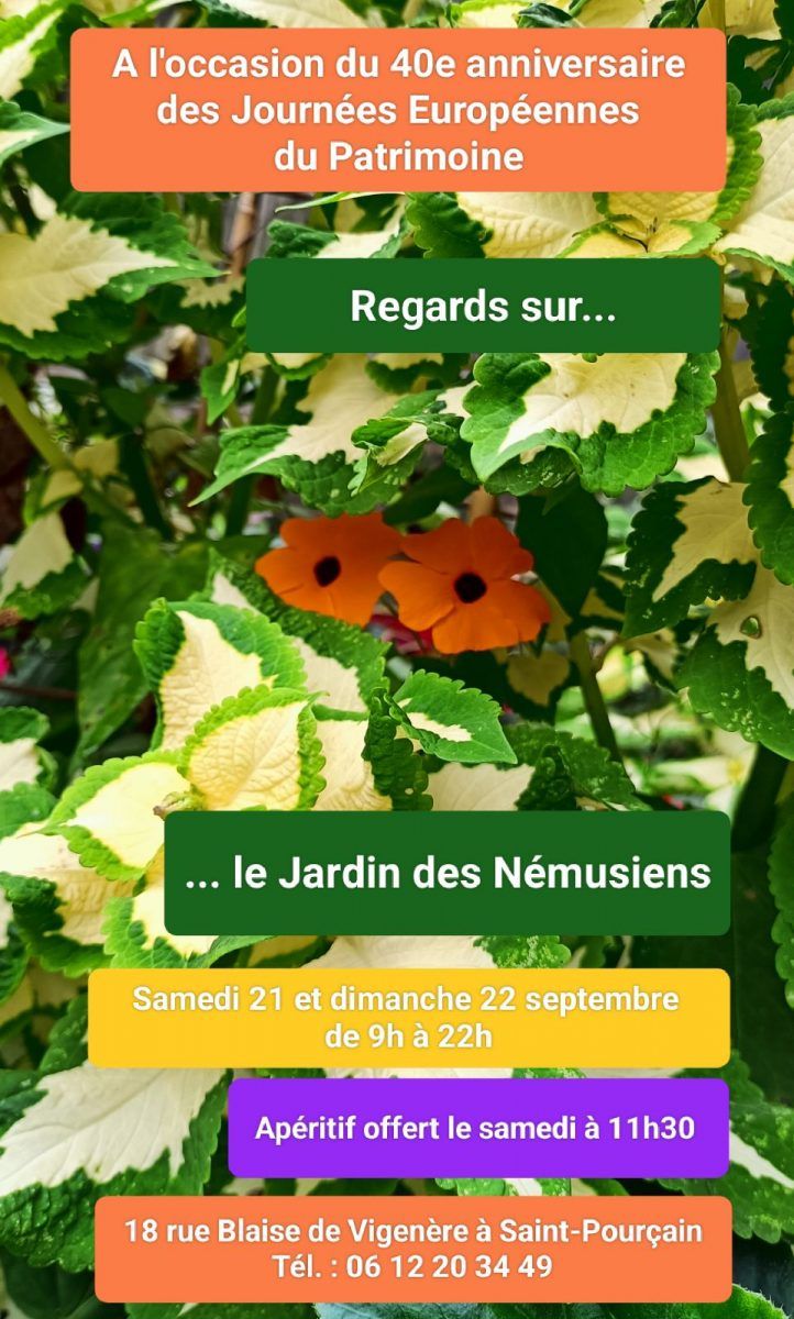 Visites du Jardin des Némusiens