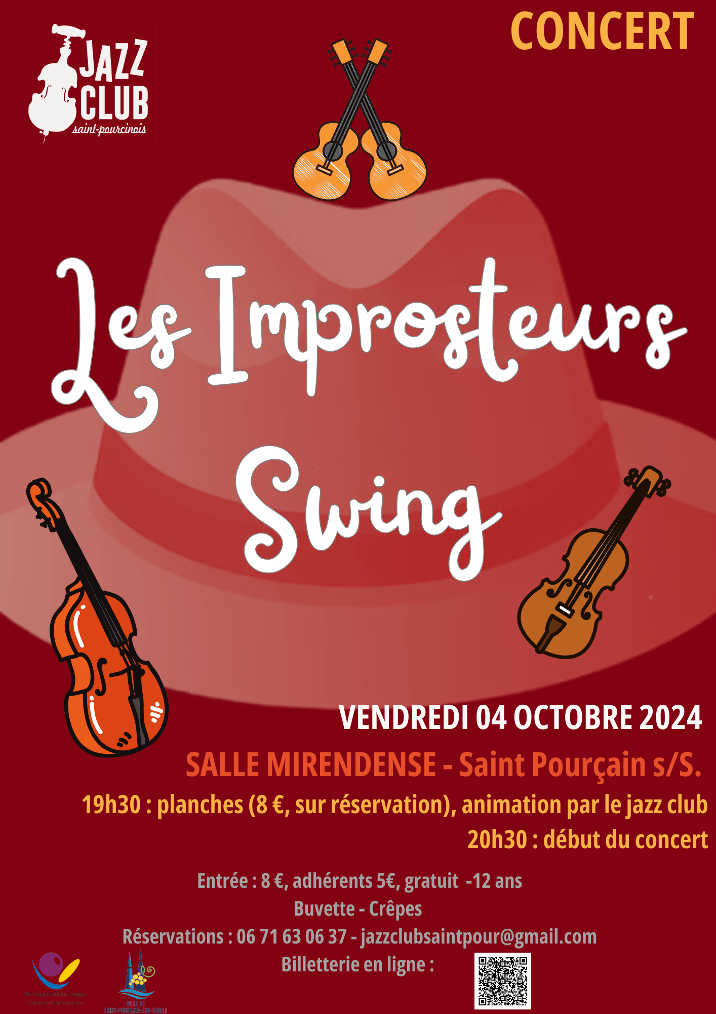 Concert « Les Improsteurs Swing »