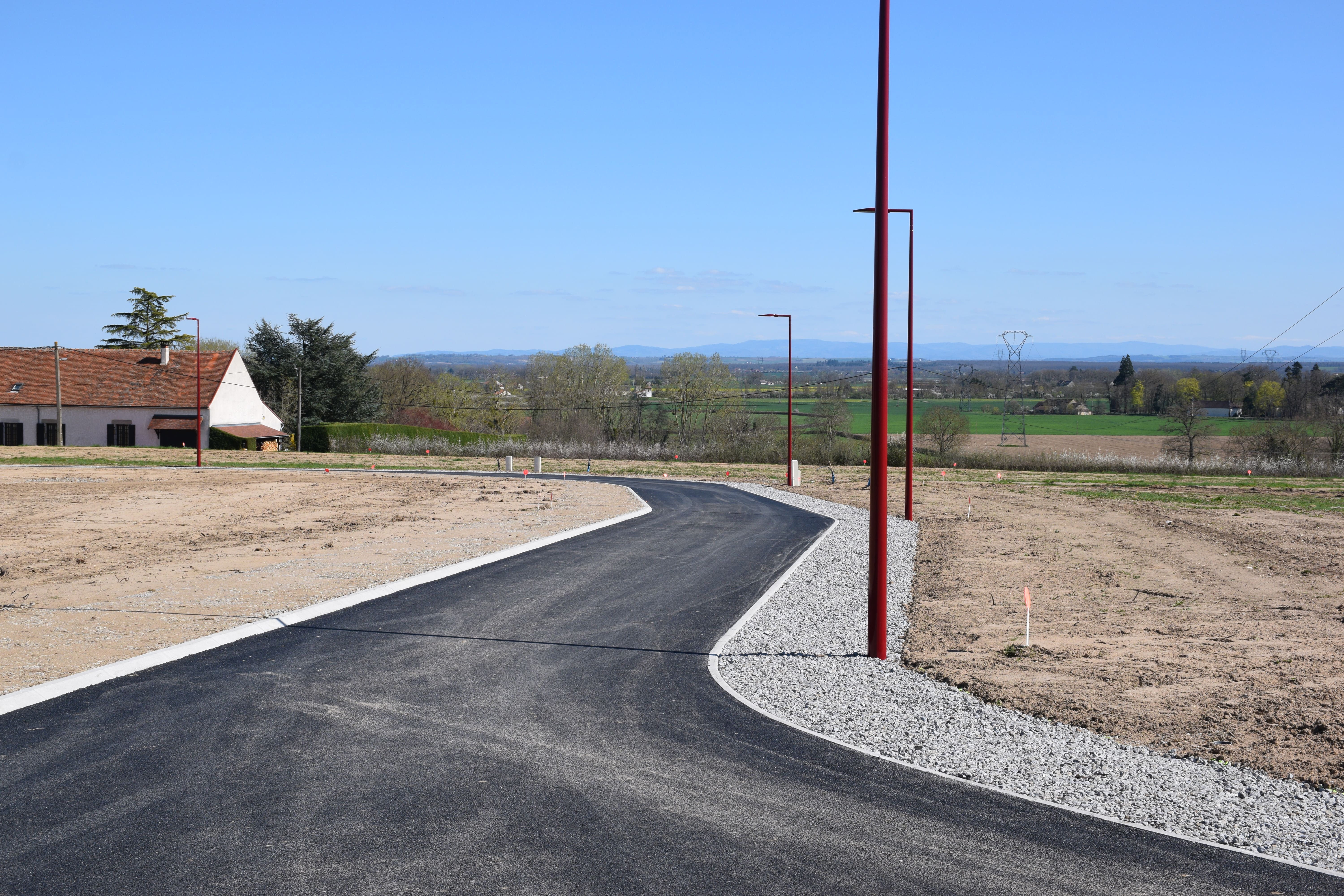 Nouveau lotissement rue des Grandes Varennes
