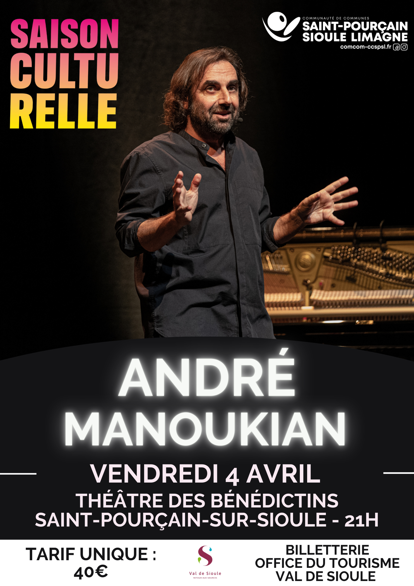 Spectacle musical « Les notes qui s’aiment »
