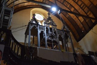 Début du remontage de l’orgue Cavaillé-Coll