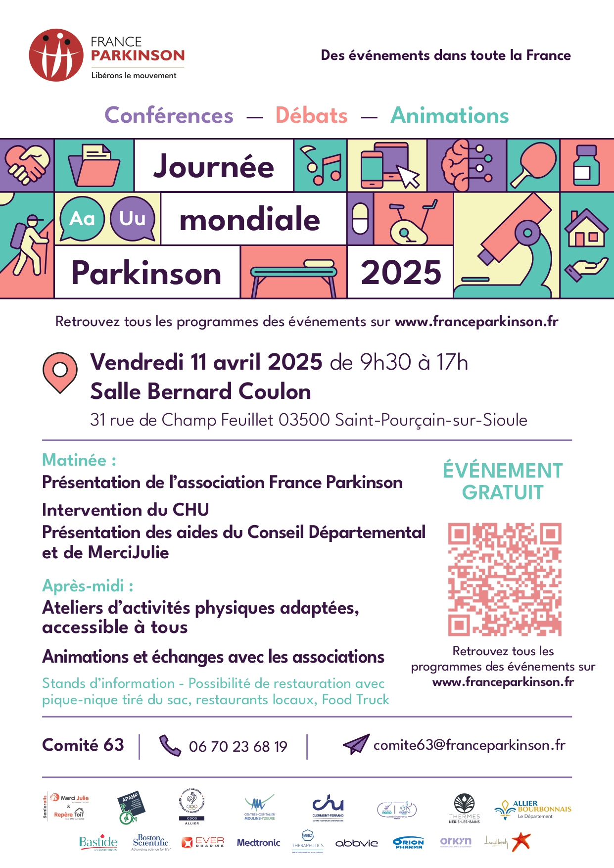 Journée mondiale sur la maladie de Parkinson