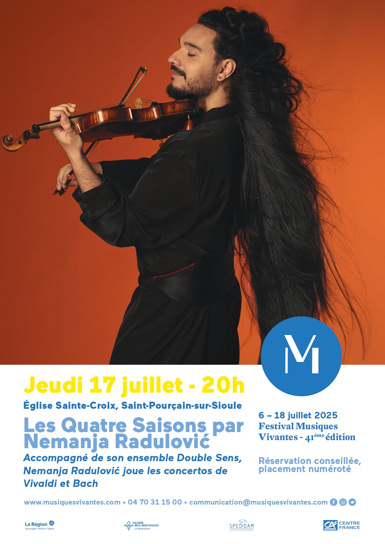 Concert « Les Quatre Saisons » de Nemanja Radulović
