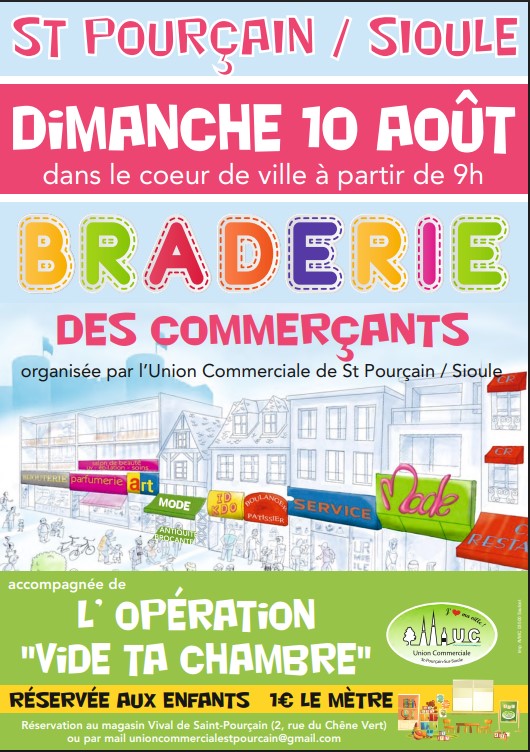 Braderie d’été de l’Union Commerciale