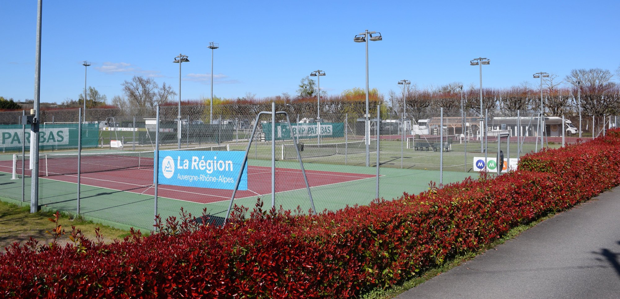 Courts de tennis de la Moutte