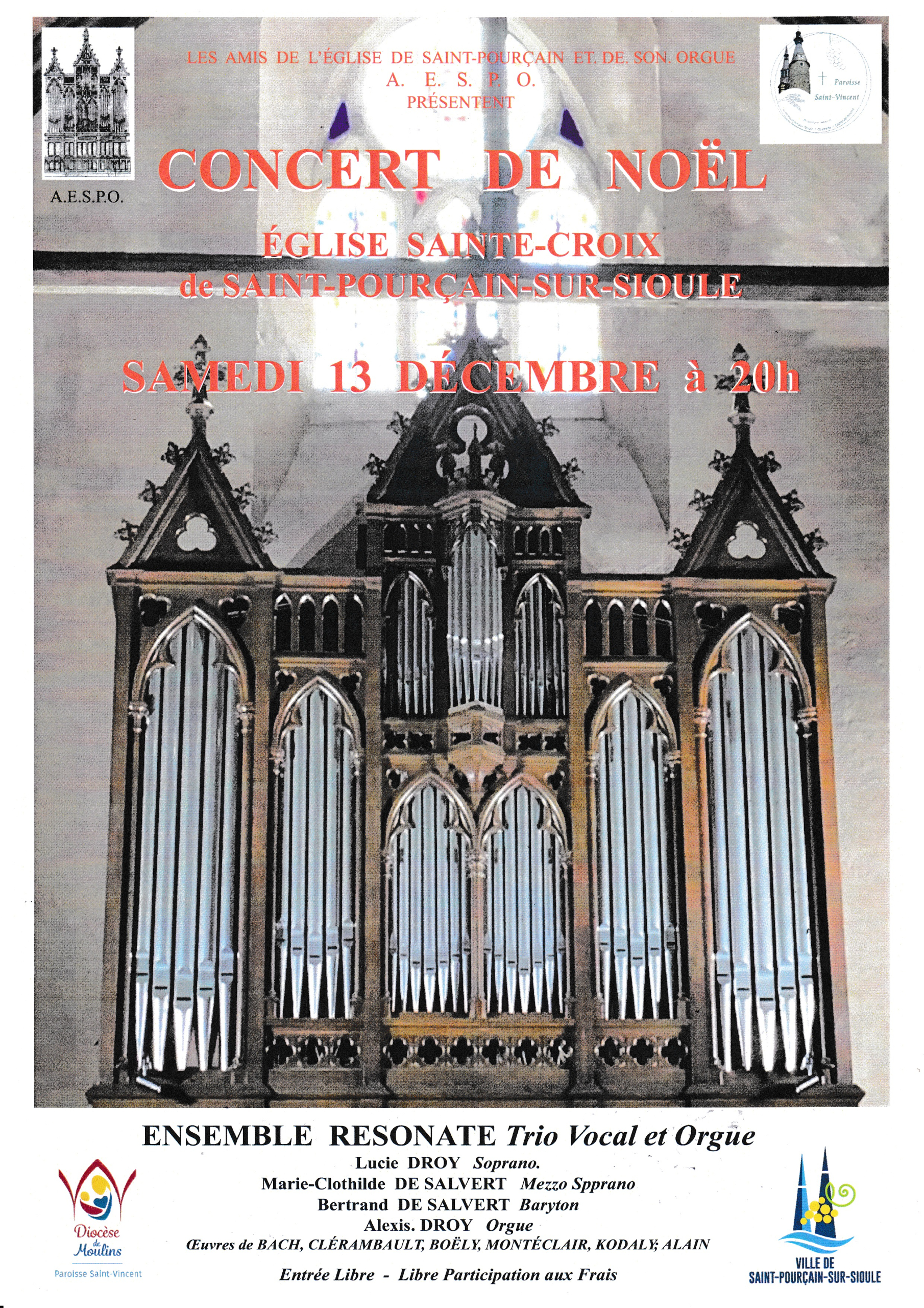 Concert de Noël de AESPO