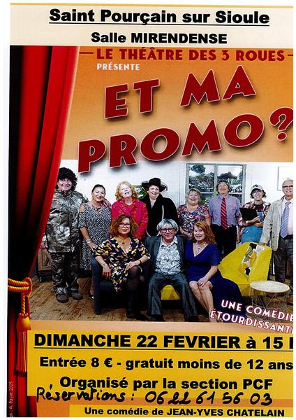 Pièce de théâtre « Et ma promo ? »