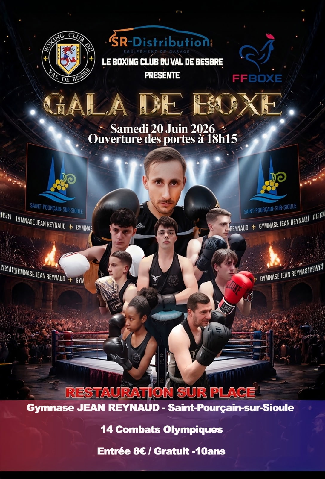 Gala de boxe du Boxing club Val de Besbre