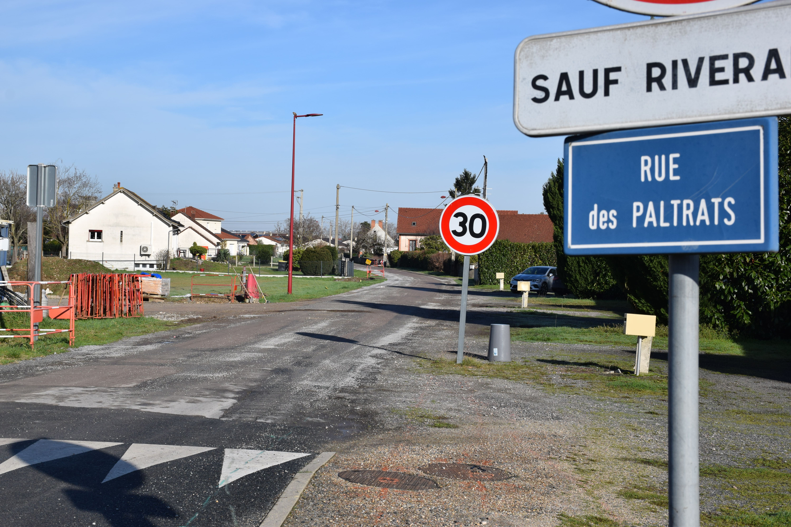Aménagement de la rue des Paltrats